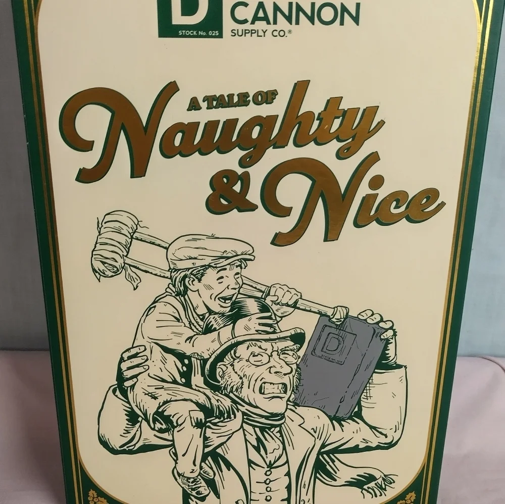 Naughty or Nice Soap 4 Bars Gift Set Duke Cannon Lump Of Coal, Sawtooth, Burbon